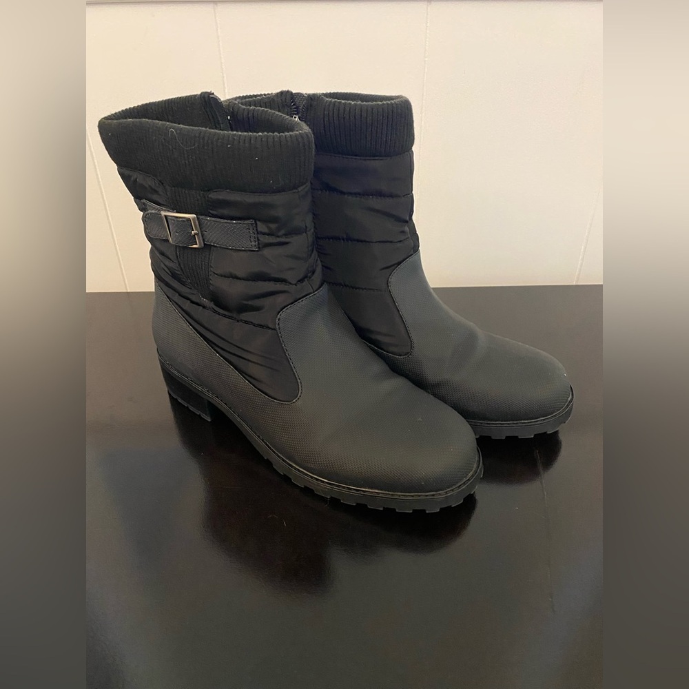 Trotters Berry Mid Black Winter Snow Boots Women’s 10M